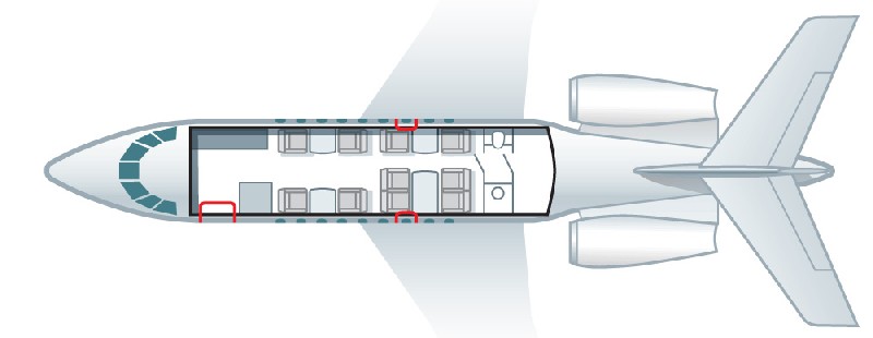 бізнес-джет Dassault Falcon 10